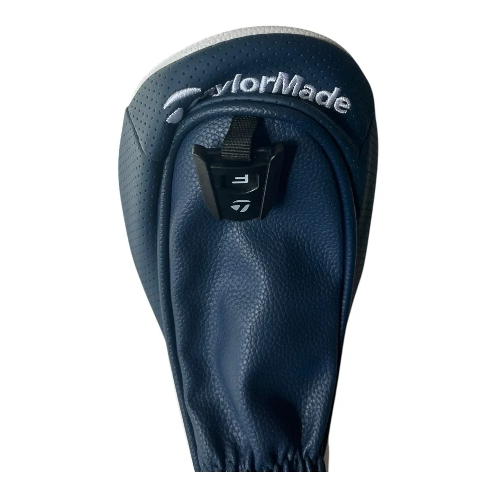 TaylorMade Qi10 3 Wood Fairway Golf Club Head Cover Headcover White Blue